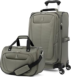 Travelpro Maxlite 5 Expandable Carry-On Luggage Set with Spinner Wheels and Tote Bag