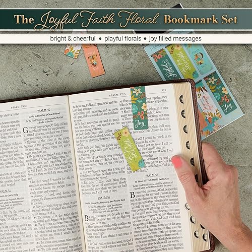 Miniatura 118 de Christian Art Gifts - Conjunto de marcapáginas magnéticos Lift Up Your Hands, 6 unidades Escénica #1