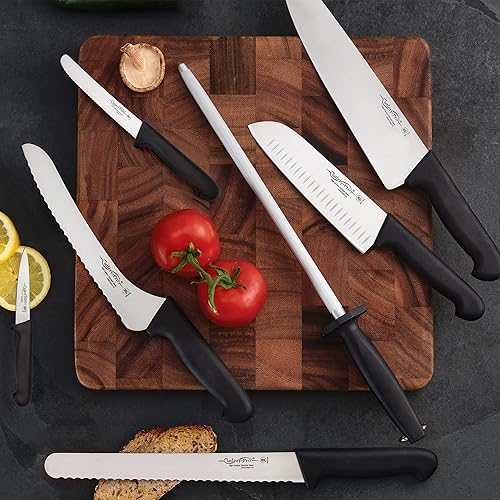 Miniatura 5 de Cutlery-Pro Sharpening Honing Steel NSF German Steel X50CrMov15 12-Inch