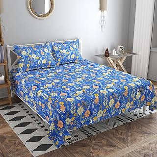 BSB Home Kingston Collection Ultra King Size Bedsheets with 2 King Size Pillow Covers|Luxury Soft Sheets,Breathable,Shrink... Price In India