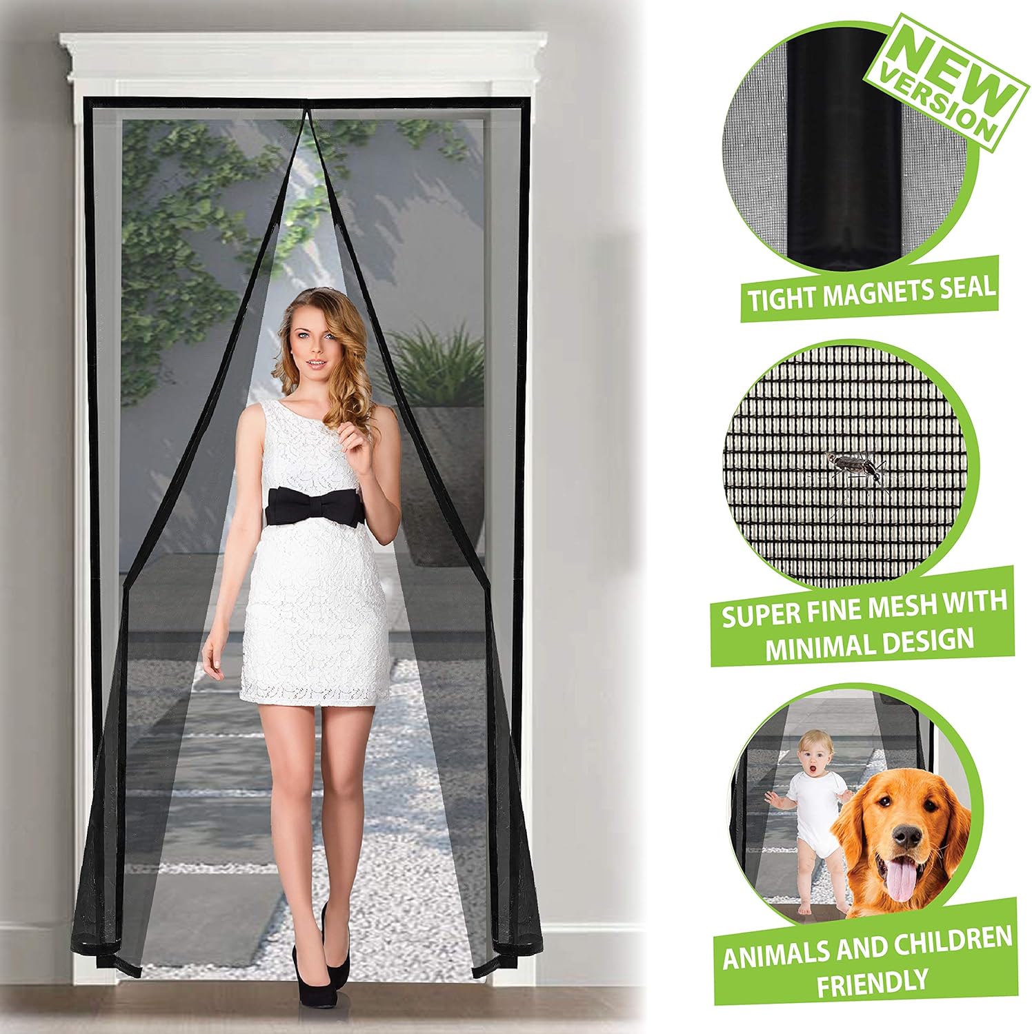 tenda isolante per porta d'ingresso