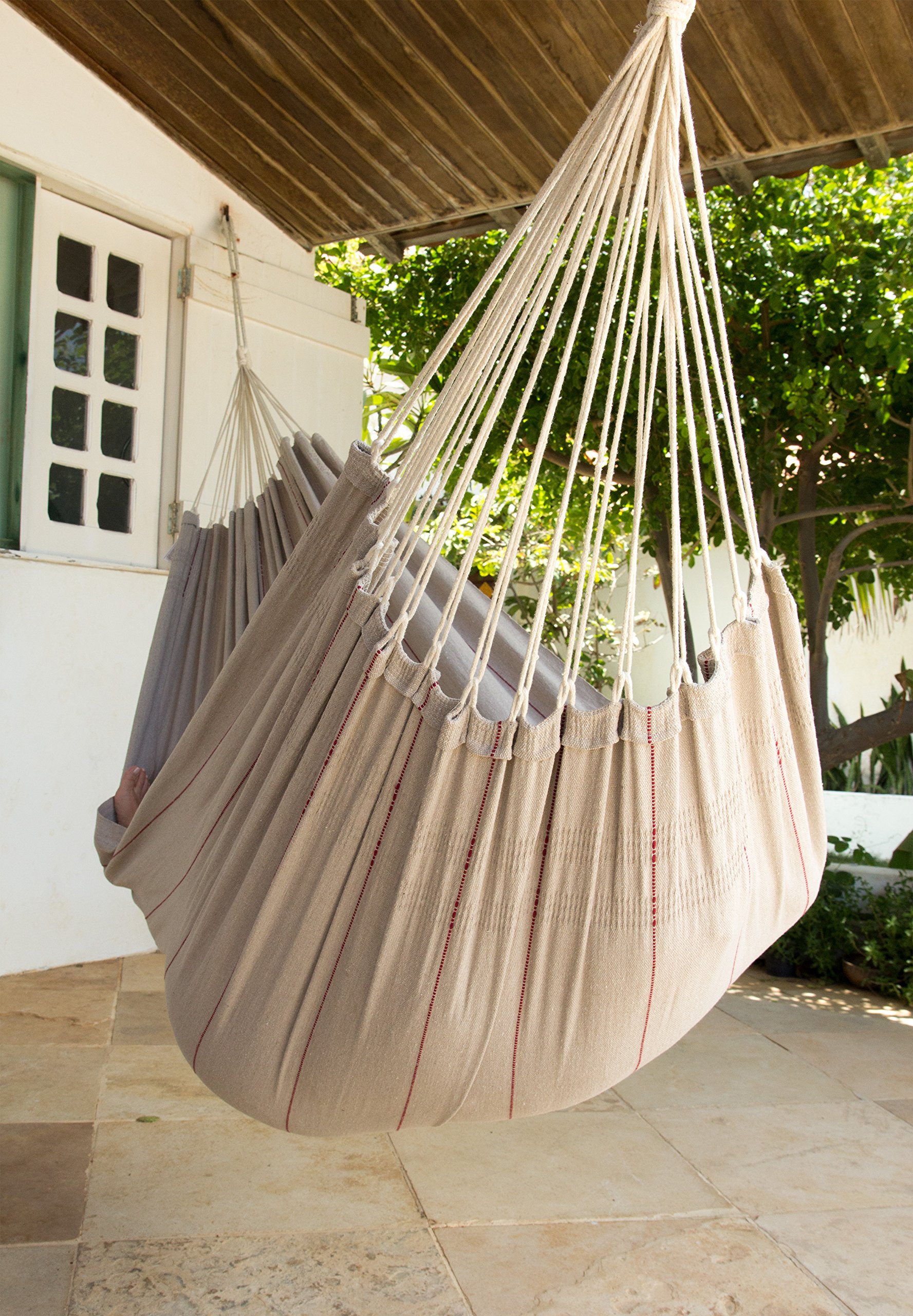Amazonas Hammock XL Hamac Art, Sand, 340 x 150 x 5 cm