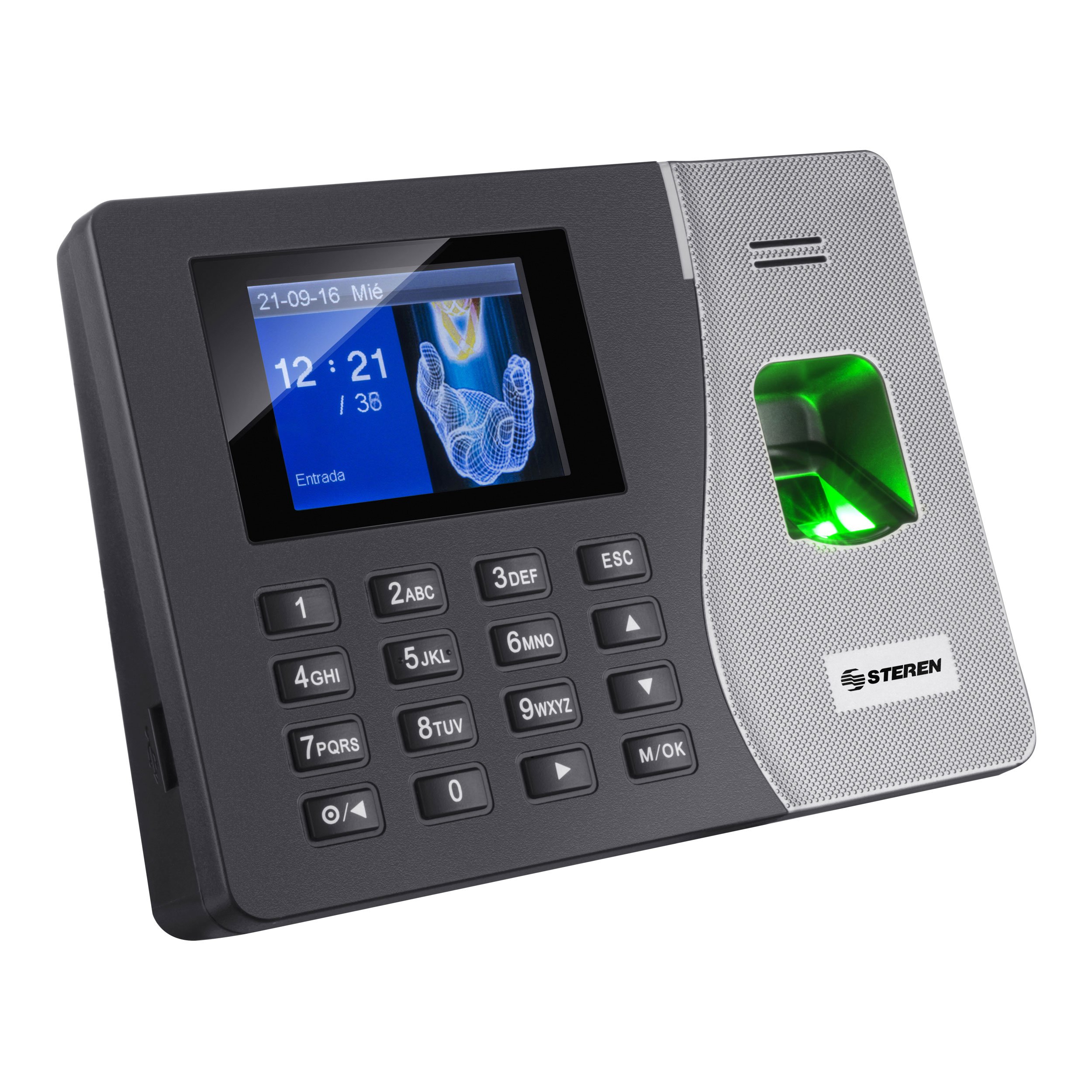 Reloj Biometrico Reloj Checador Huella Digital Steren Biometrico