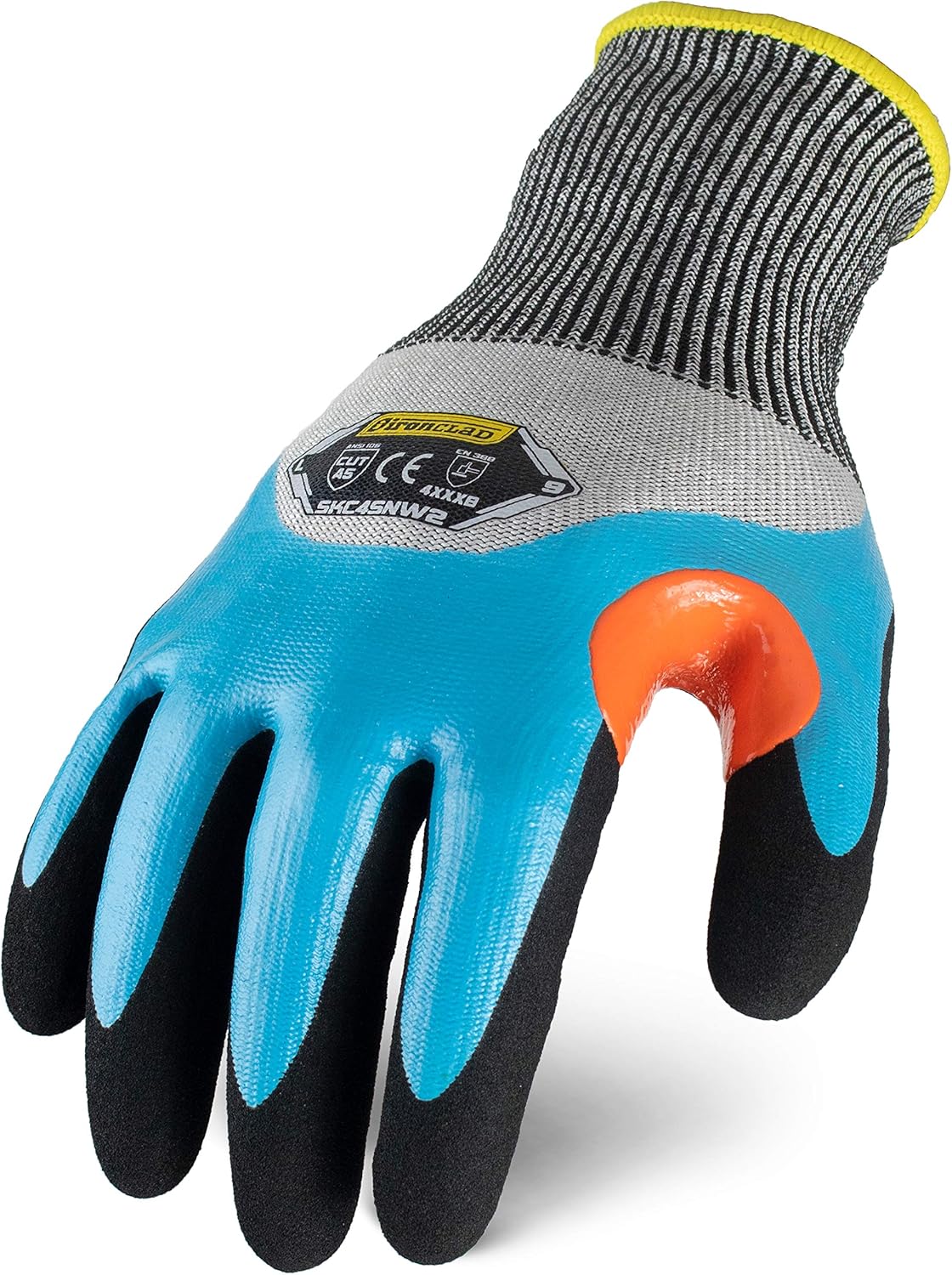 Ironclad Command Touchscreen Insulated Cut Resistant Glove; Sandy Nitrile Coating, Touchscreen Infused Palm, A7 Cut Resistant, Sized XS, S, M, L, XL, XXL (1 Pair) (SKC4SNW2-04-L) : Everything Else
