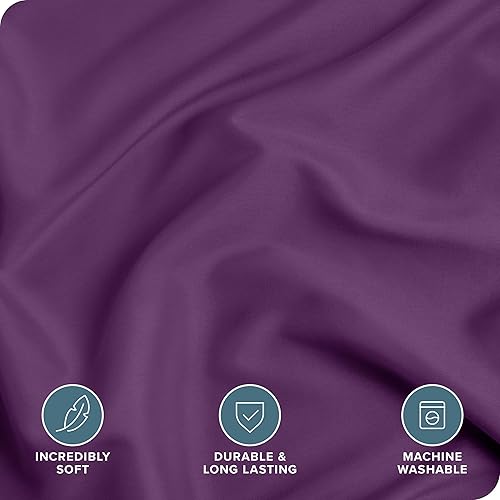 Miniatura 2 de Bare Home Funda de edredón tamaño Queen  Colección Premium 1800 Super Suave  Funda de edredón ligera y refrescante  Ropa de cama suave y