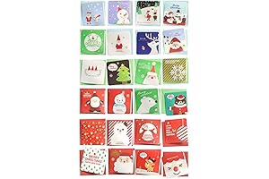 Mini Christmas Cards: Perfectly Sized 3"x3" Greetings