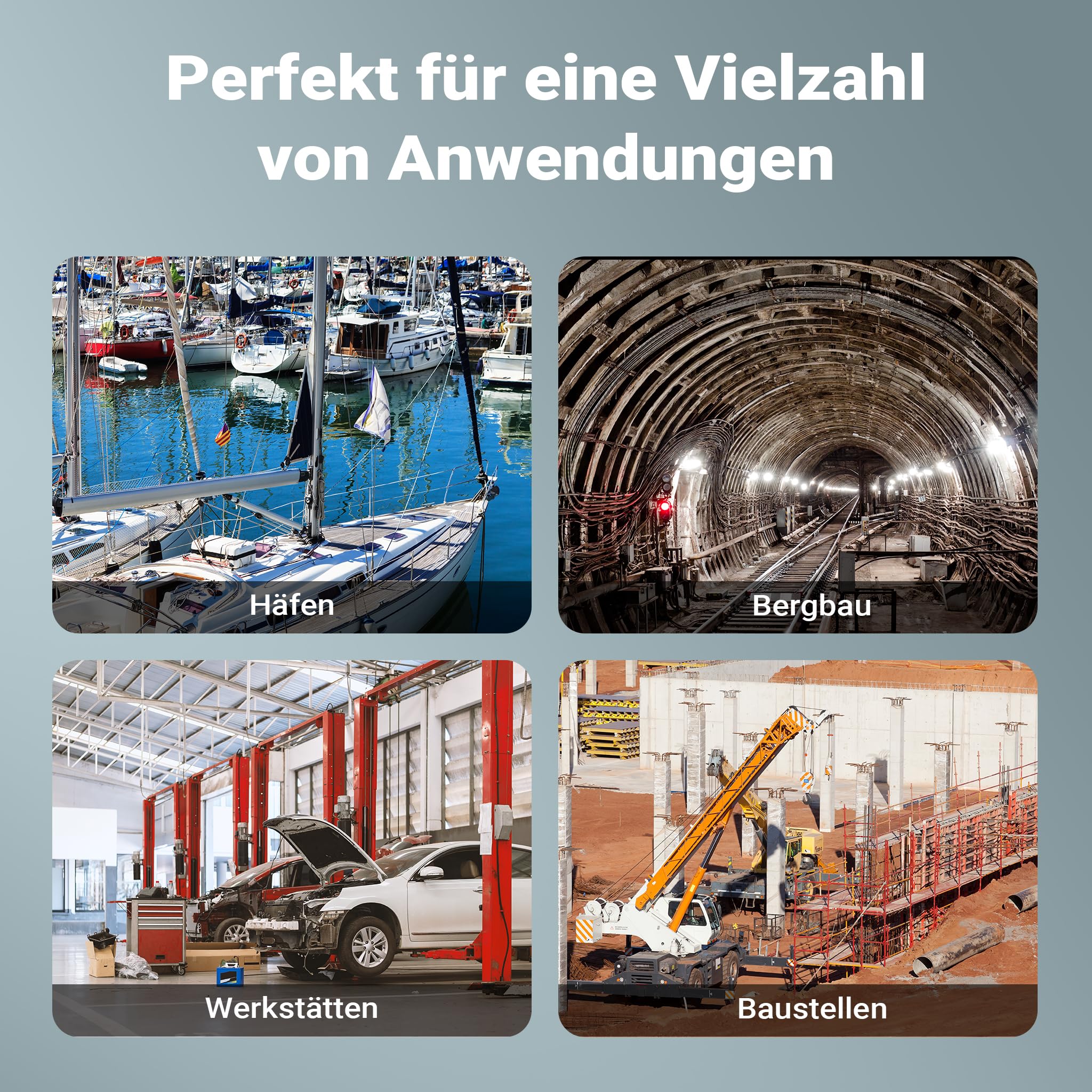 Wiltec Kettenzug bis 250 kg, robuster Handkettenzug 3 m Hubhöhe, Tragmittel mit 3 m Lastkette, Hebezeug manuell, hochbelastbares Hebemittel