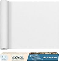 Vista 150 de KING MOUNTAIN Parche de reparación de lona de 9 x 11 pulgadas, 2 piezas, parche de tela impermeable autoadhesivo para sofás, tiendas de campaña