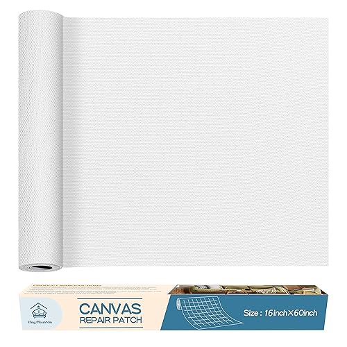 Vista 121 de KING MOUNTAIN Cinta de Reparación de Lona, Parche para Equipo de Exterior, 4×63 Pulgadas, Impermeable, Autoadhesiva para Reparar Cubiertas