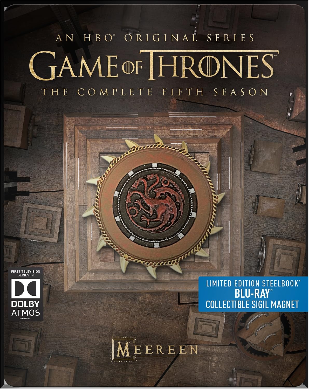 Game Of Thrones: The Complete Fifth Season [Blu-ray Steelbook]: Amazon.co.uk:  Lena Headey, Nikolaj Coster-Waldau, Charles Dance, Maisie Williams, Tom  Wlaschiha, Kit Harington, Peter Dinklage, Emilia Clarke, Sophie Turner,  Iain Glen, John Bradley,