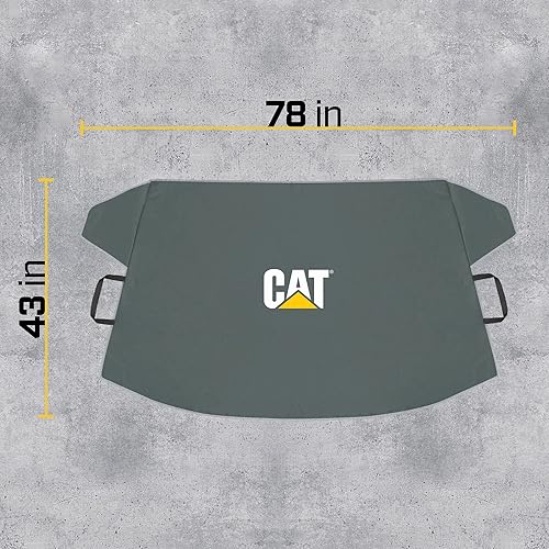 Miniatura 10 de Cat® - Protector contra nieve y escarcha para parabrisas, resistente a la intemperie, hielo y aguanieve, para invierno, con correas antirrobo