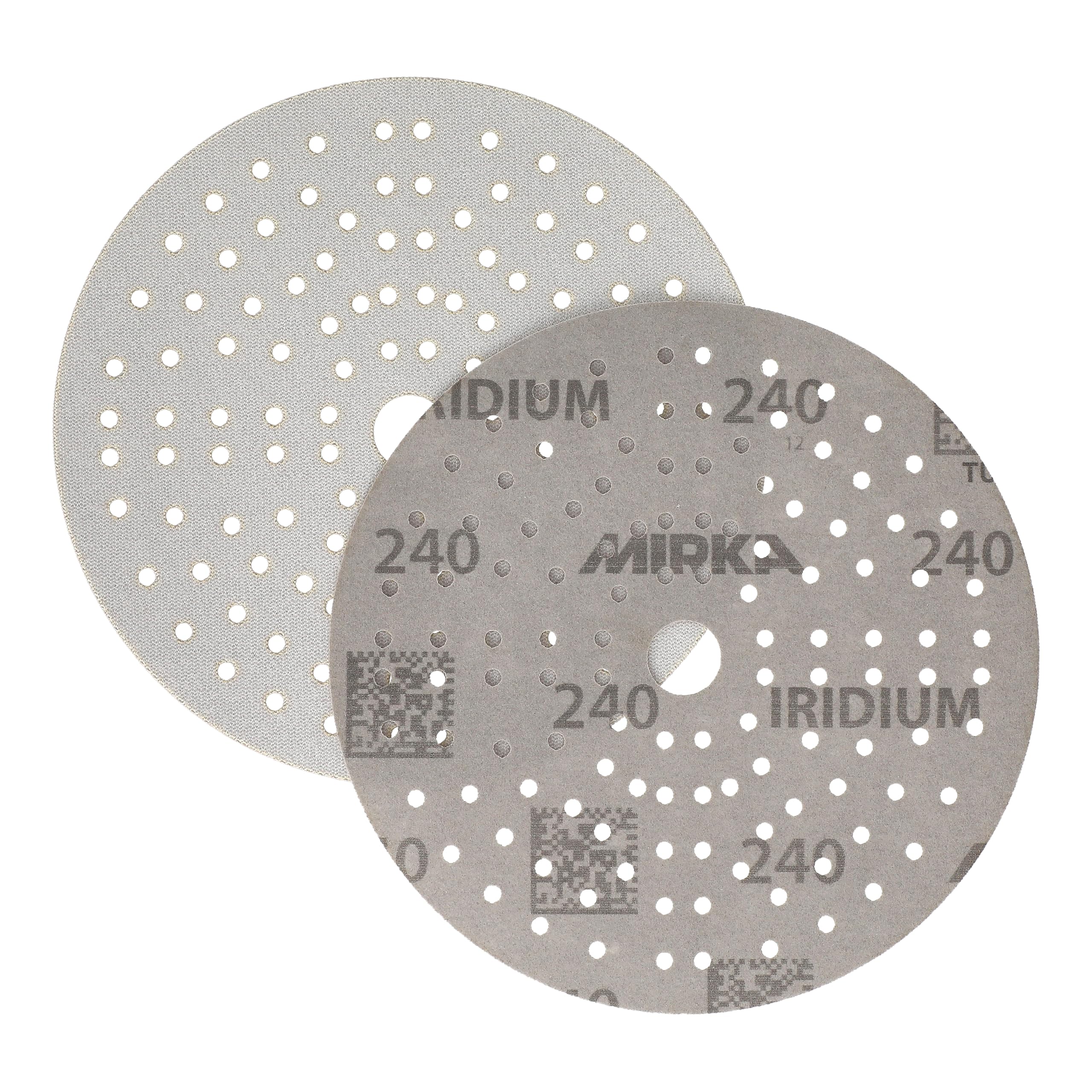 Mirka Papier ścierny Iridium 150 mm rzep 121 otworów ziarnistość 240