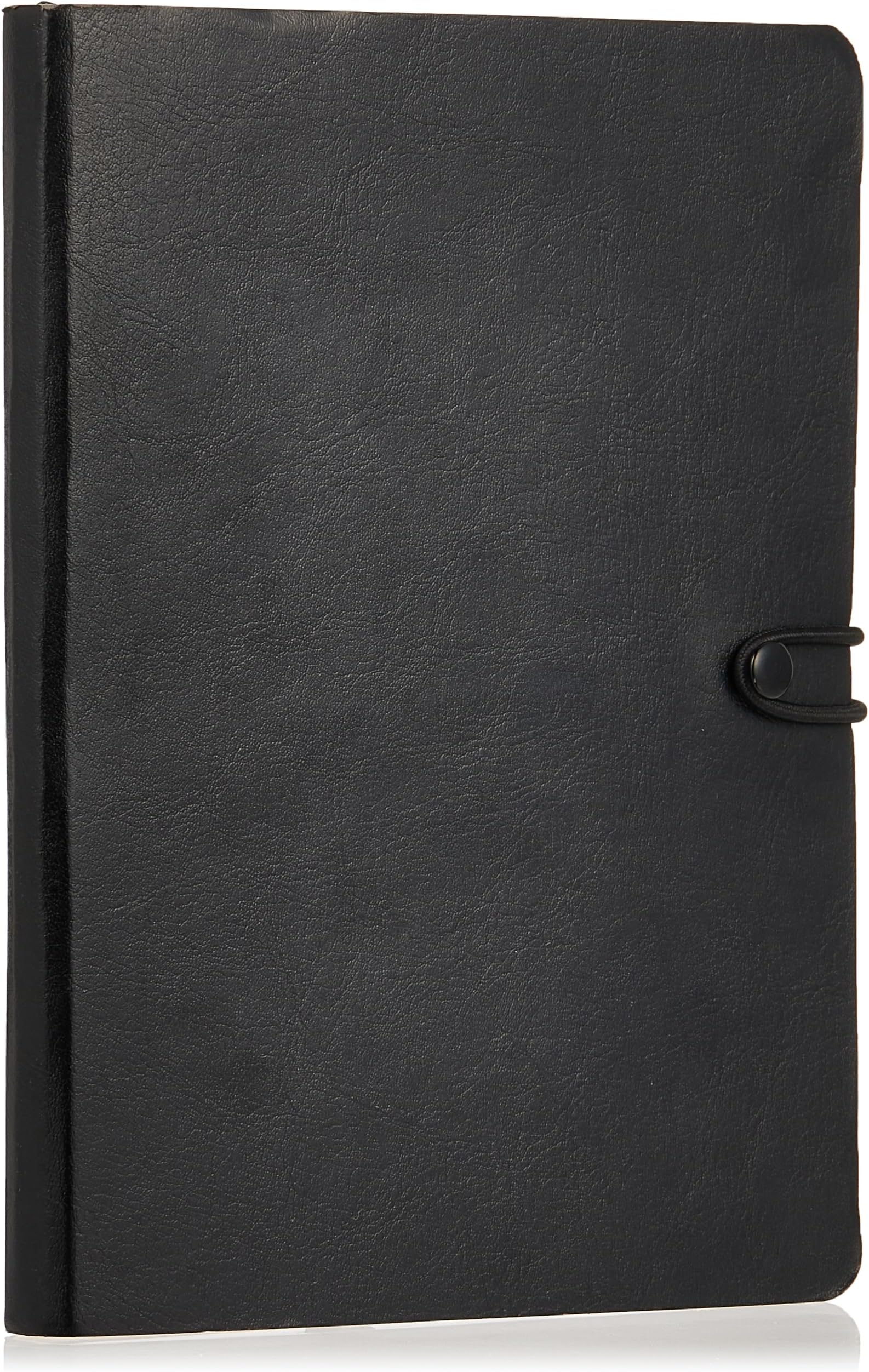 HEMA 14122268 A6 200 Lined Pages Notebook, Black