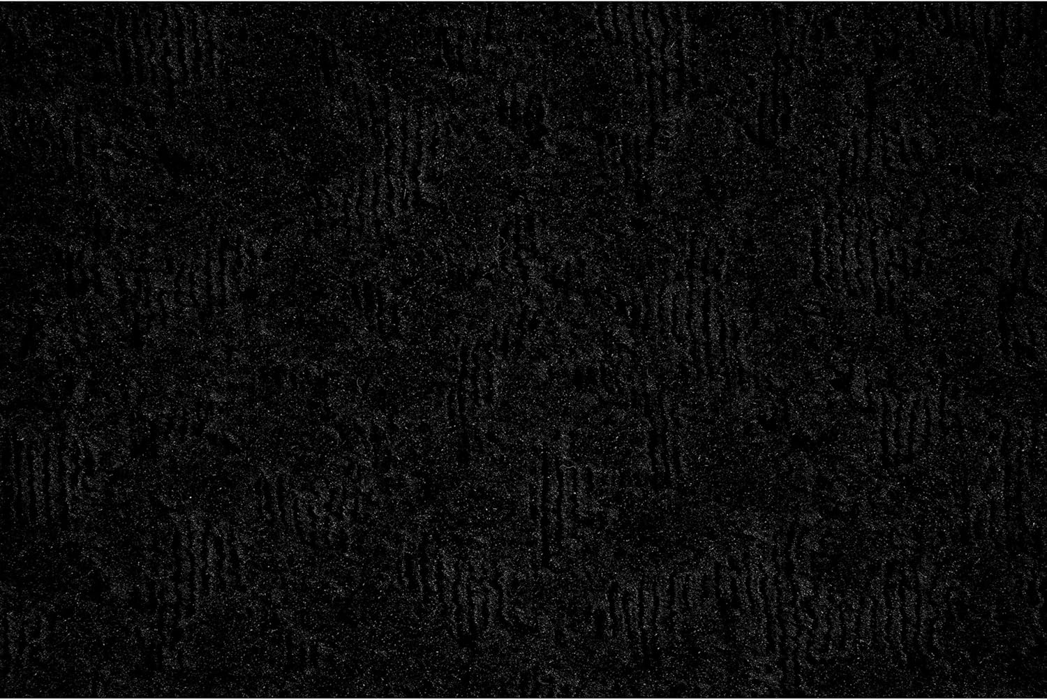 Garland Rug Ivy 3 Piece Area Rug Set (5'x7', 3'x4', 24"x60") Black Geometric Solid Color Area Rug - Durable, Stylish, and Soft Rug for Living Rooms, Hallways, Bedrooms, and High-Traffic Areas