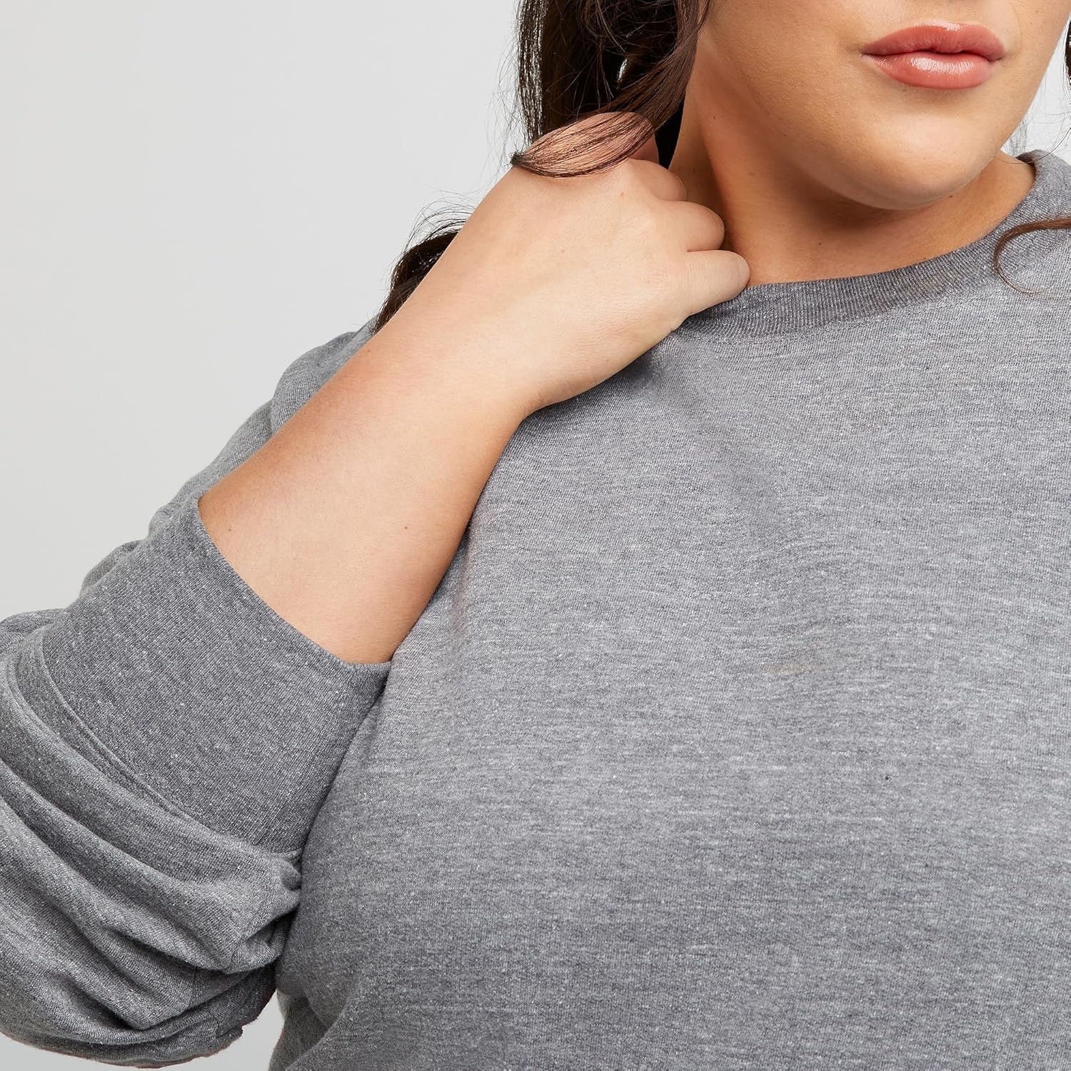 Hanes Women's Originals French Terry, Lightweight Fleece Pullover Sweatshirt - Image 4