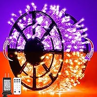 Vista 34 de JMEXSUSS Luces de Cadena de Navidad LED Verdes de 250 LED para Interiores, 91.5 pies Conectables Luces LED Verdes para Exteriores Impermeables, 8