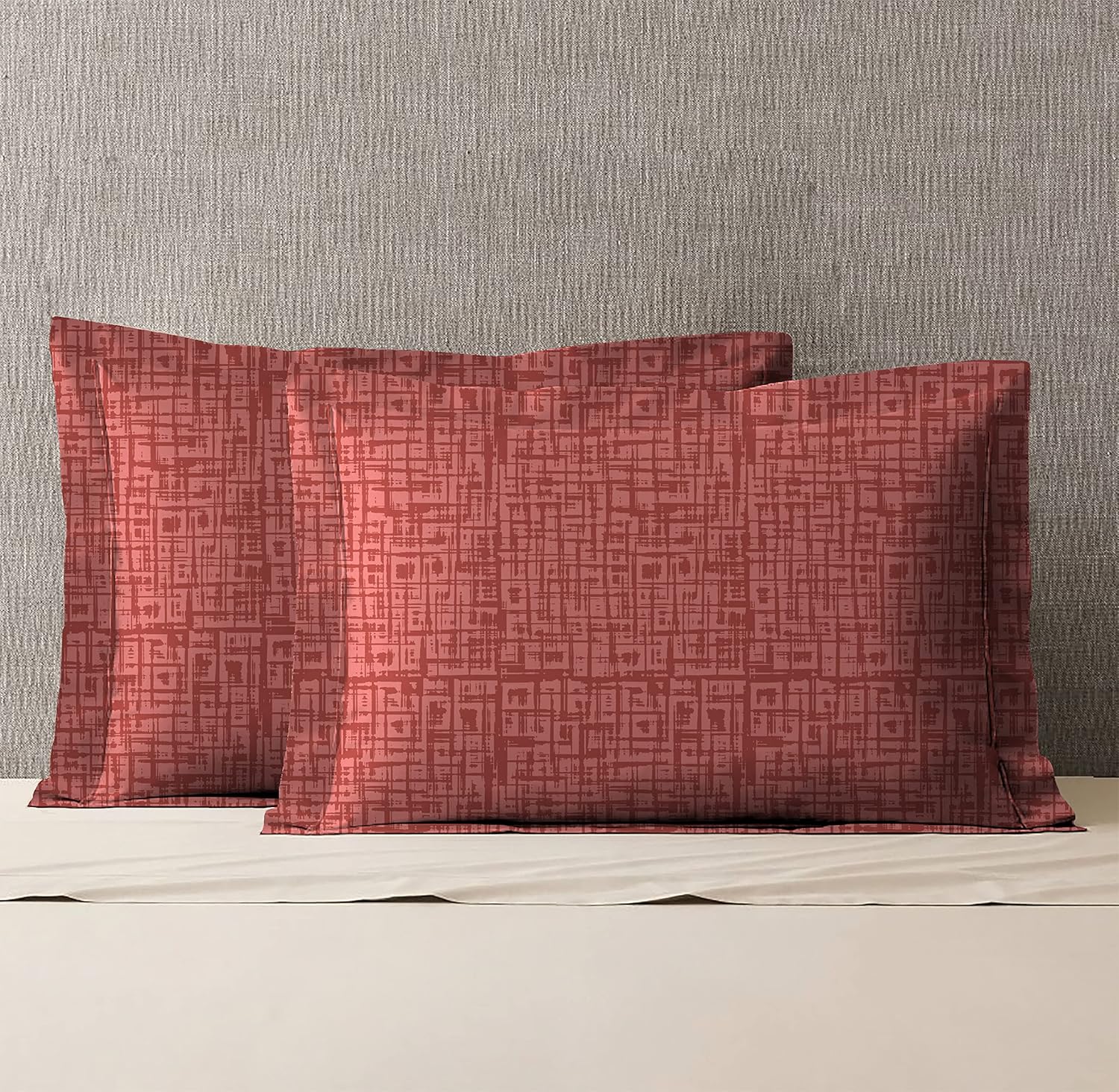 Trident Feather Tales Pillow Cover Set, Standard Size, 100 Cotton,144