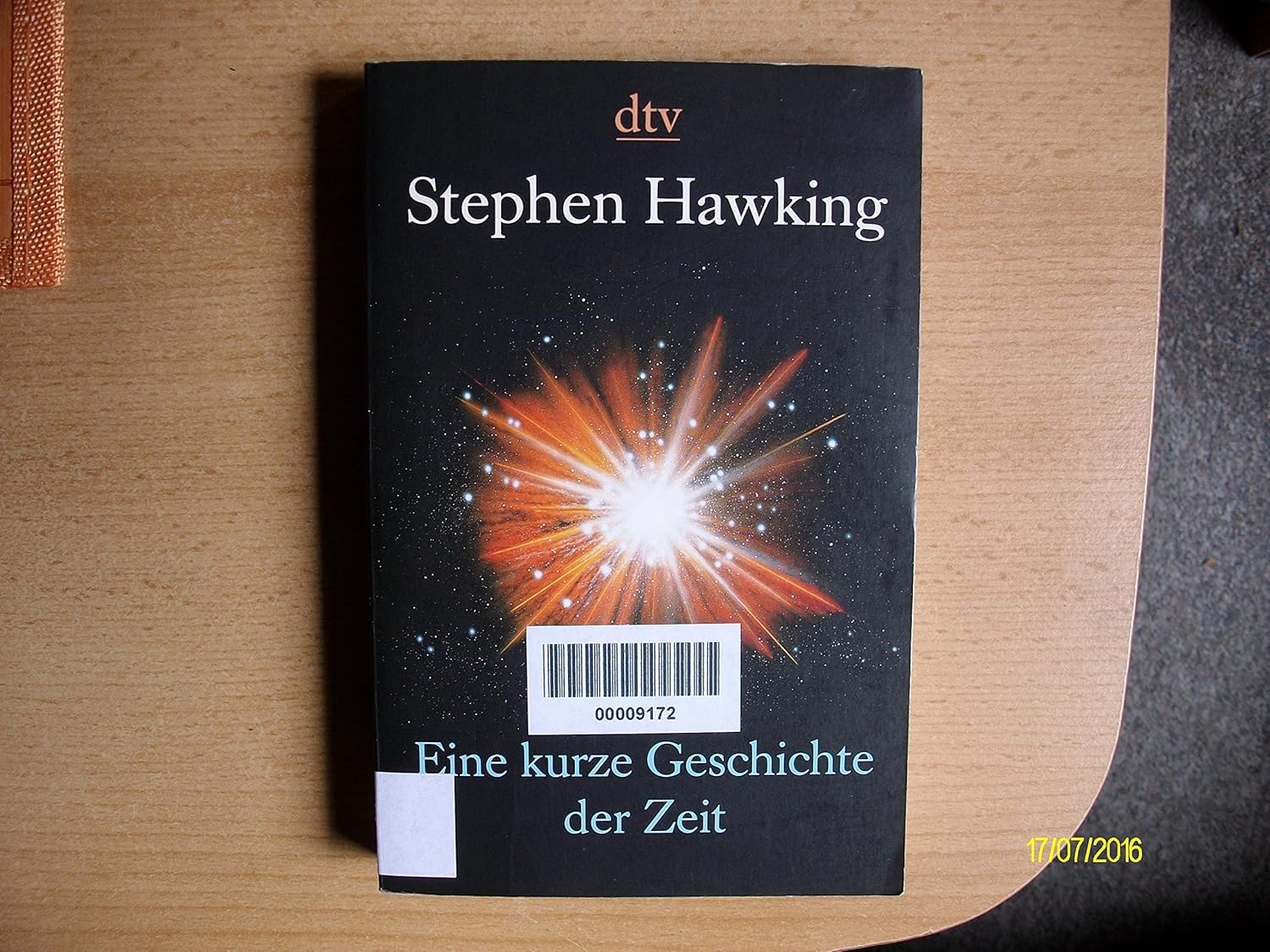 Stephen Hawking " Eine Kurze Geschichte Der Zeit" (Gebraucht) In