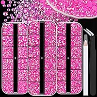 Vista 58 de 24000 piezas de diamantes de imitación de resina para embellecer con pegamento para joyería B7000, diamantes de imitación multicolor de 3 mm