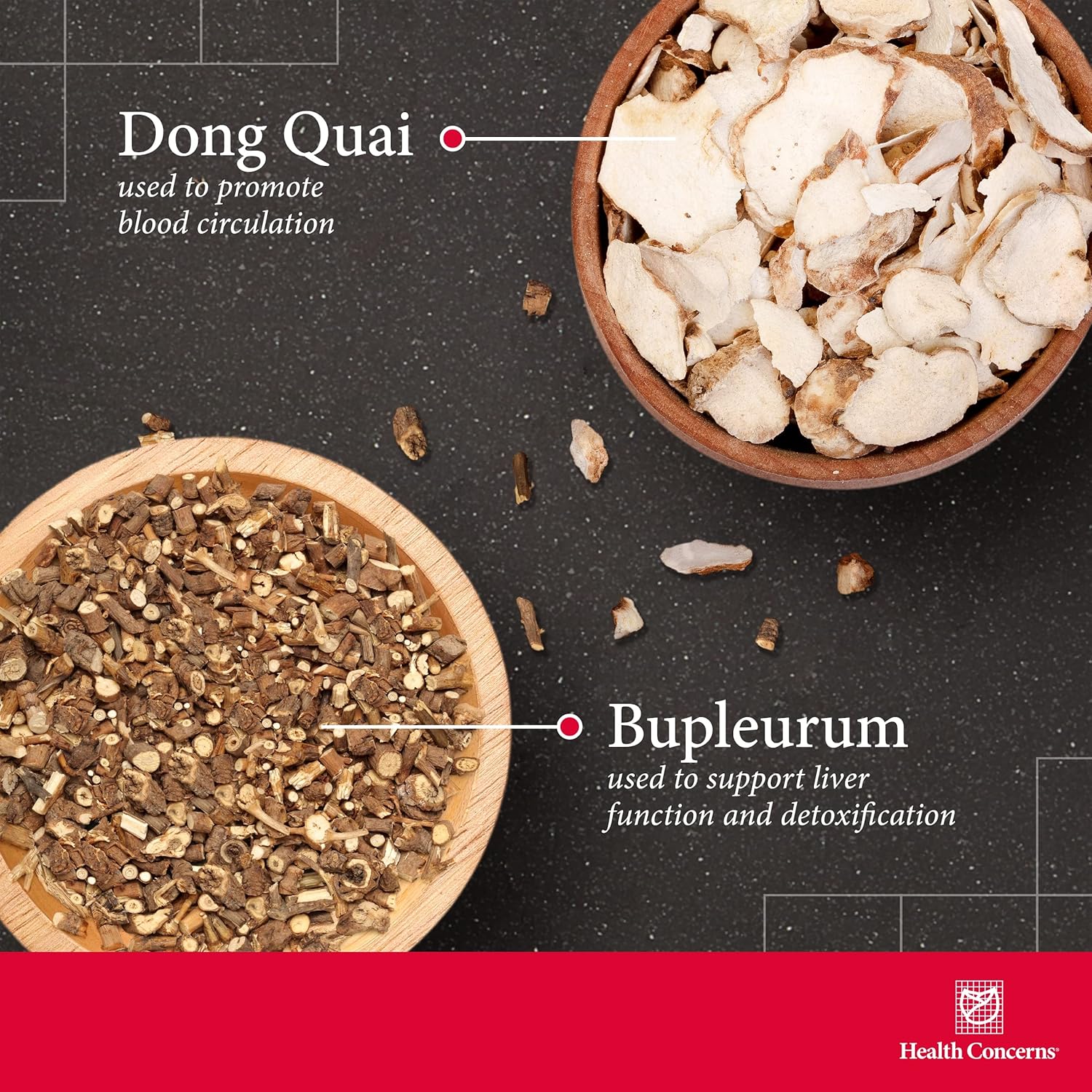 Health Concerns Bupleurum Entangled Qi Formula – Women's Hormonal Balance & Cyst Support Supplement – Traditional Chinese Herbal Formula – Blood Flow Liver Qi Cleanse – 90 Capsules - Image 3