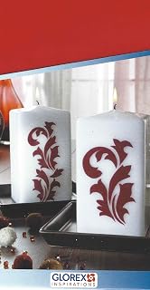 Glorex Decorative wax, 20 x 11.6 x 0.1 cm, light red