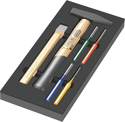 Miniatura 1 de Wera 05150182001 9782 - Juego de martillo de espuma 1, 6 piezas