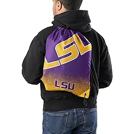 FOCO LSU Tigers NCAA Gradient Drawstring Backpack