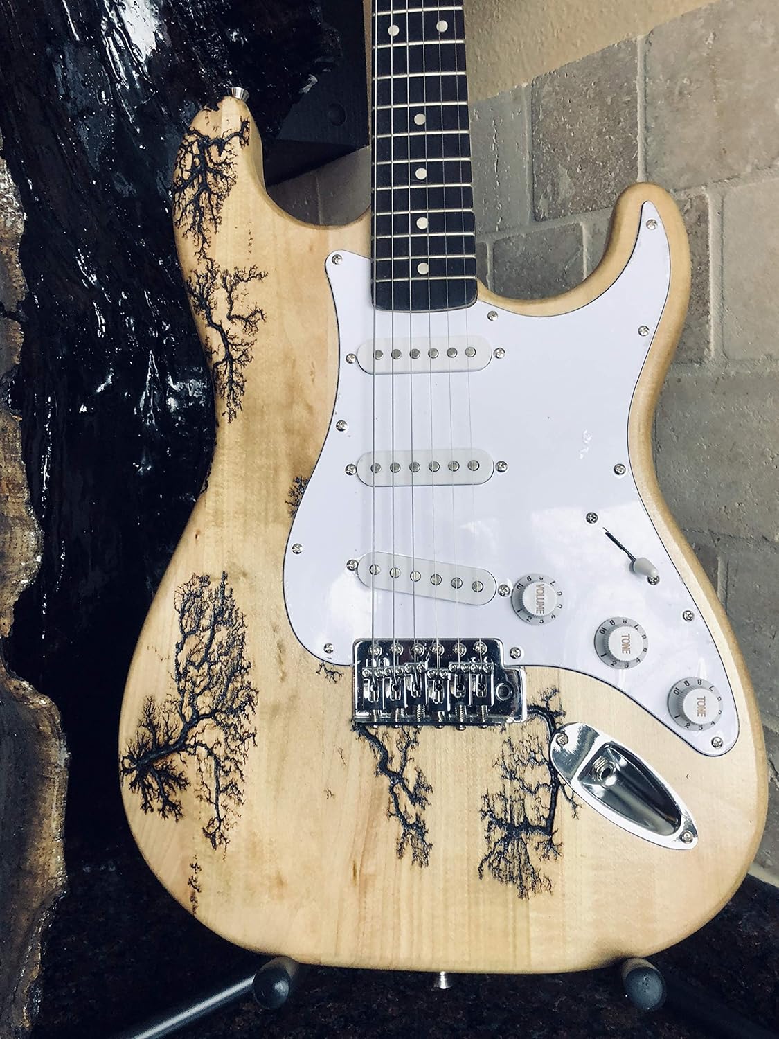 Captured Lightning Guitar