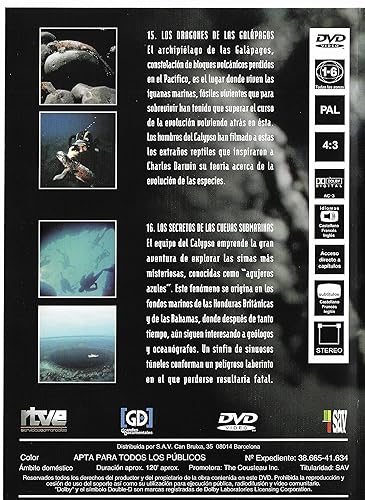 Miniatura 2 de El Mundo Submarino 8 los Dragones de las Galápagos + los Secretos de las Cuevas Marinas