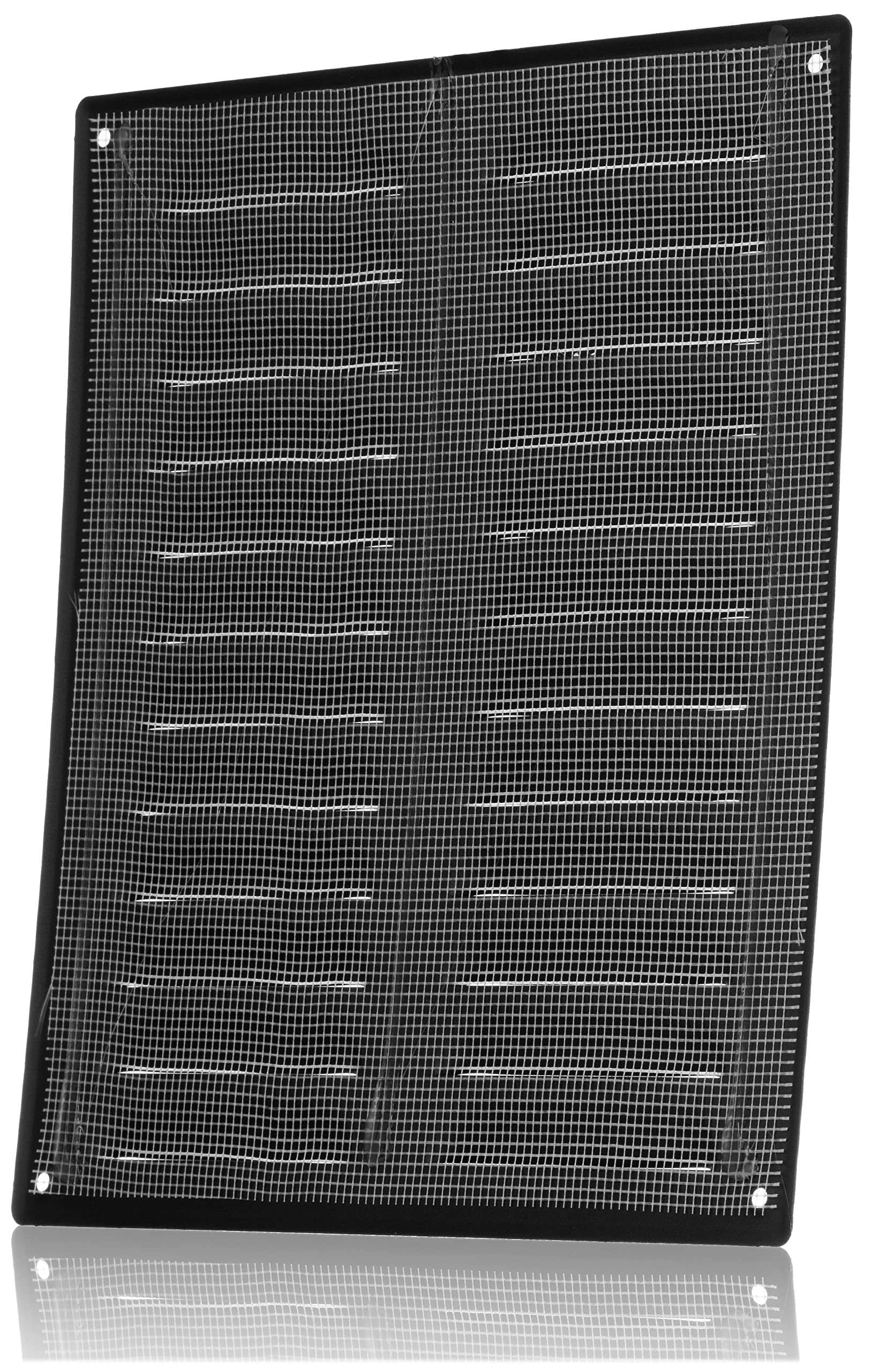 ABOUT VENT 260x280mm / 10x11 inch Anthracite Metal Ventilation Grille with Flyscreen - Air Vent Cover - Image 4