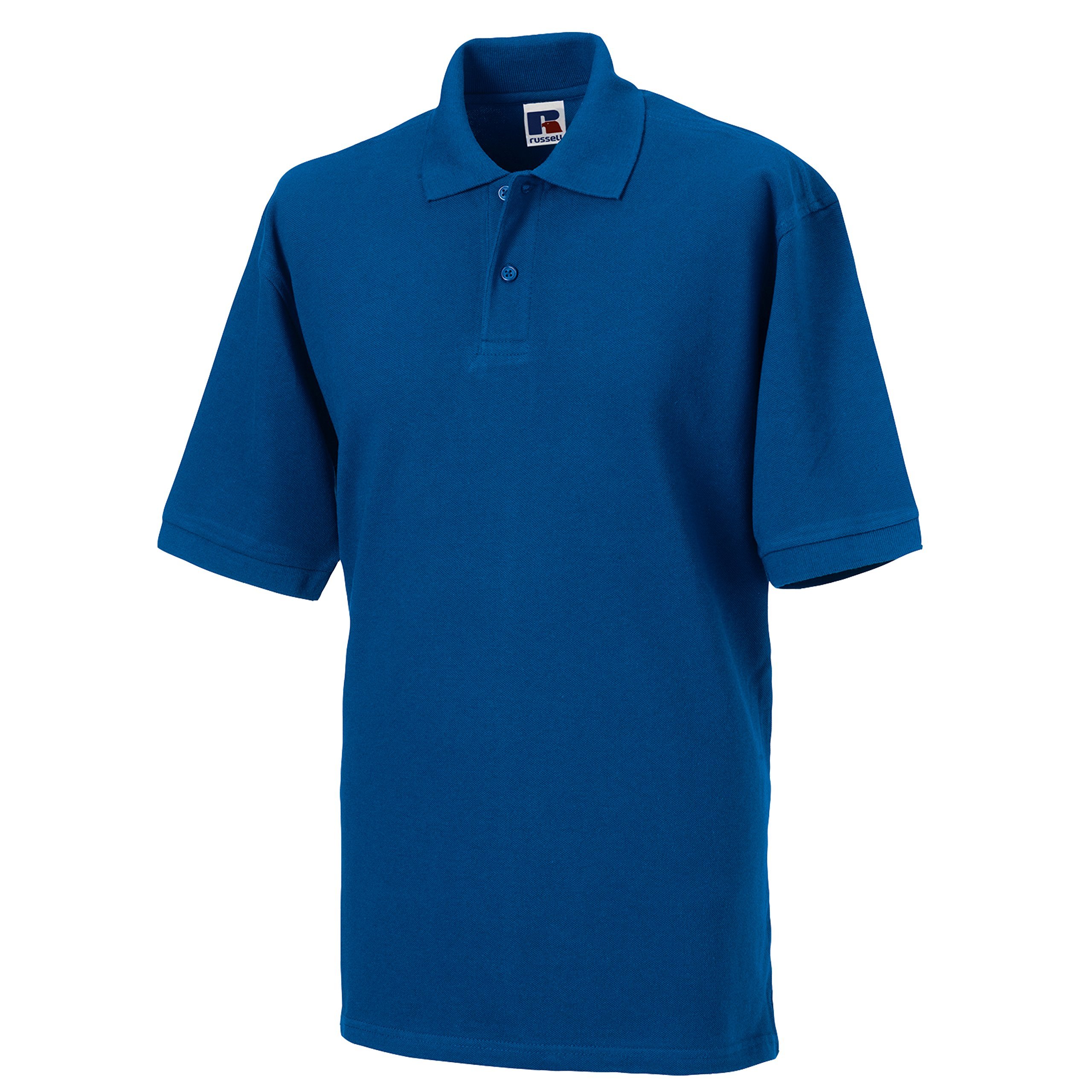 Russell Europe Classic Cotton Pique Polo - Bright Royal - 2XL