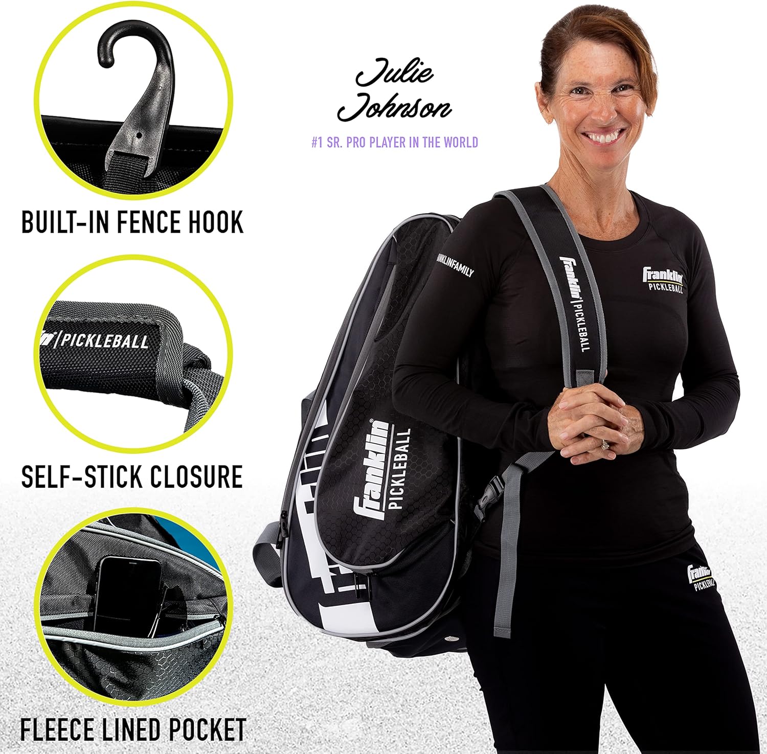 Franklin Sports Pro Series Paddle Bag