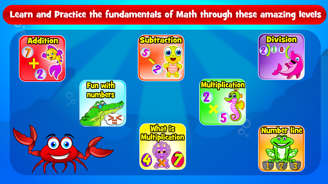 Kids Math Practice Grade 1,2 - App on the Amazon Appstore