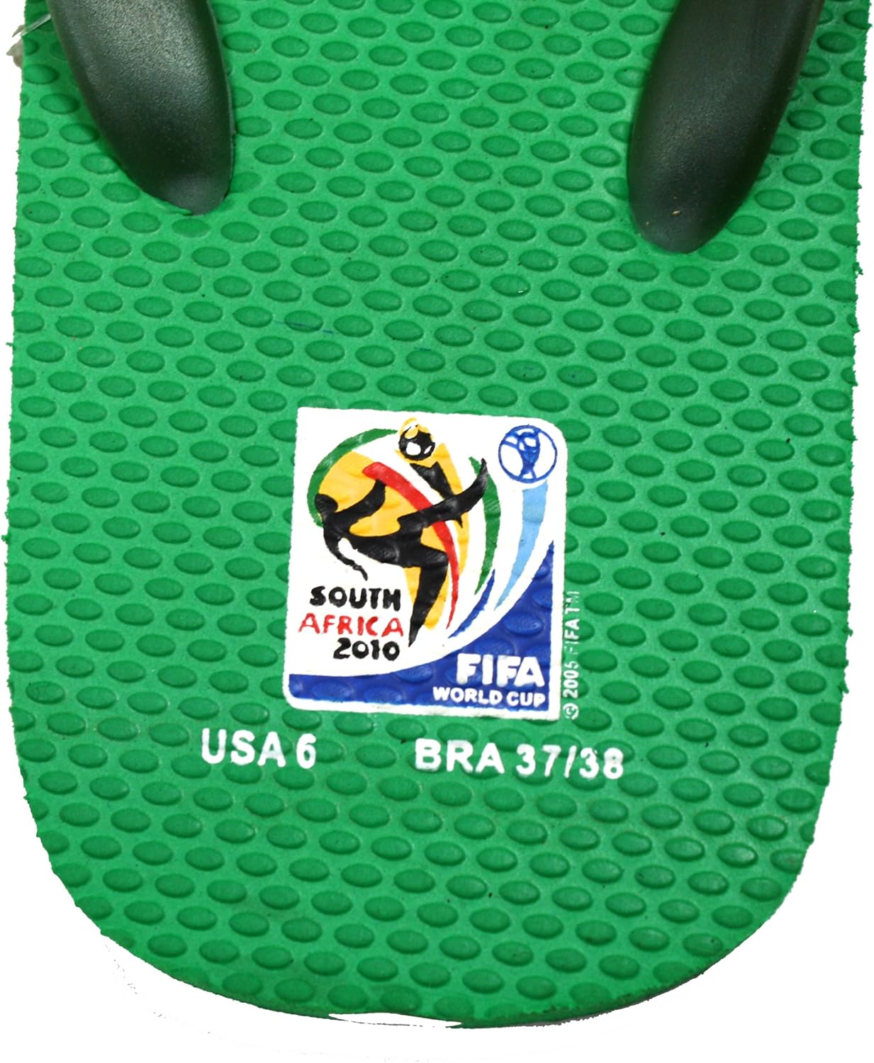 FIFA Brazil Soccer Original Boys Sandal Flip Flop Size