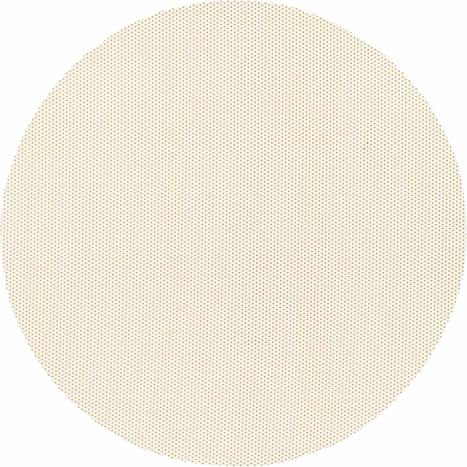 Hauteloom Hondo Non-Slip Extra Strong Rug Pad Gripper for Any Hardwood Surfaces - Keep Your Area Rugs Safe and in Place - Skip and Skid Resistant Pad - 3' Round Rug Pad