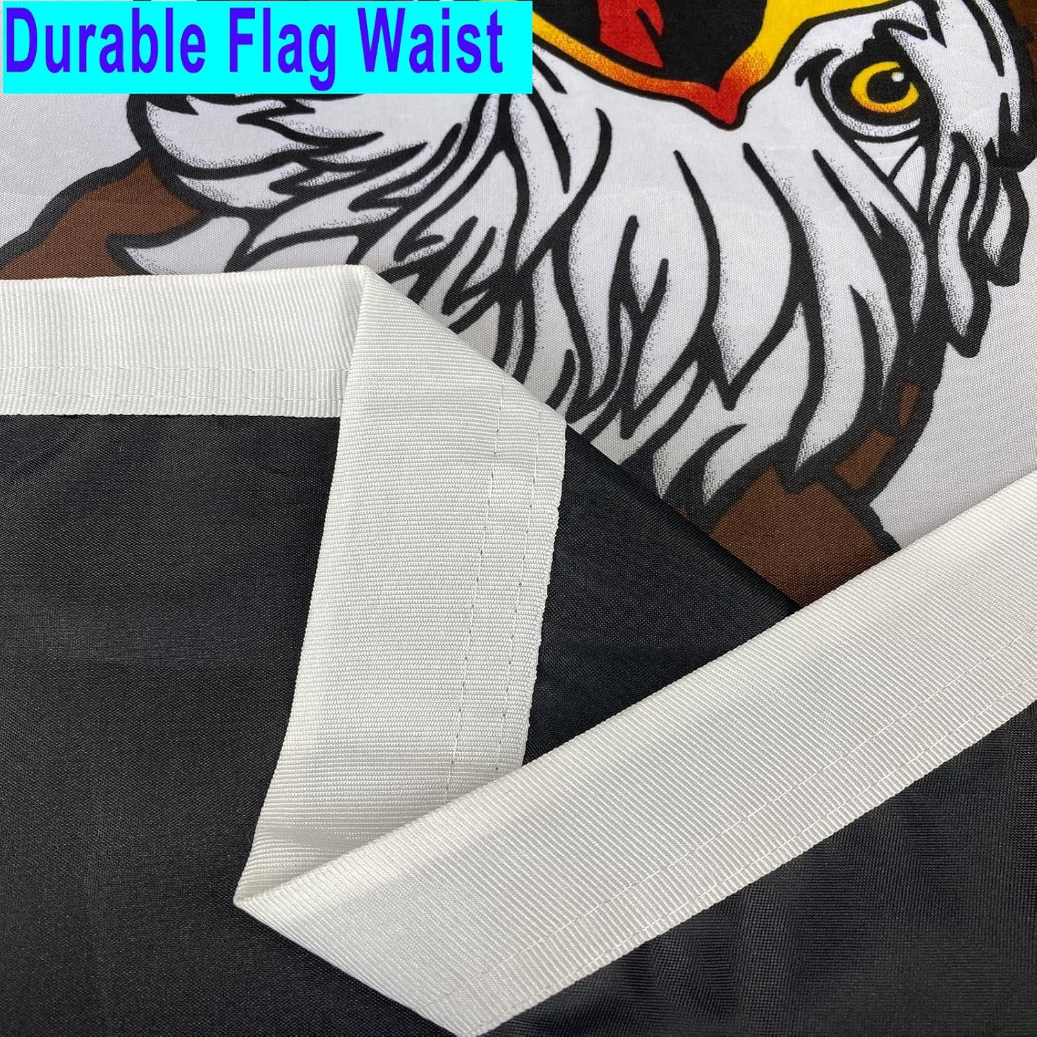 Pow Mia Eagle Flag Double Sided 3x5 Outdoor- Heavy Duty 3ply You Are Not Forgotten Vietnam Prisoner of War Military Flag Super Durable 4 Rows Stitched Edge Canvas Header with 2 Brass