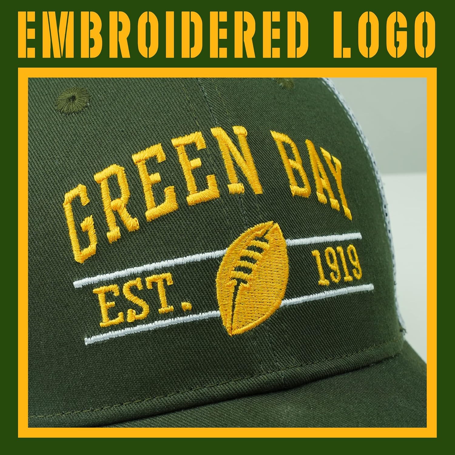 Sports Embroidered Meshback Snapback Hat for Men Women Apparel Gifts - Image 2