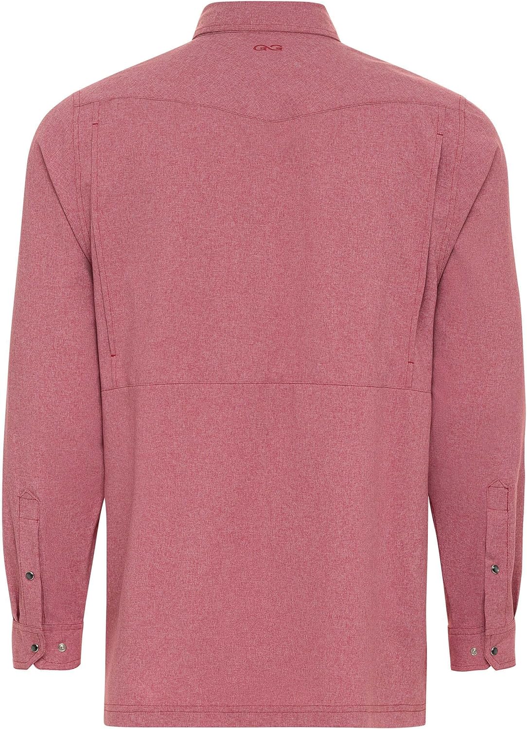 Crimson Pearl Snap Shirt | Long Sleeve