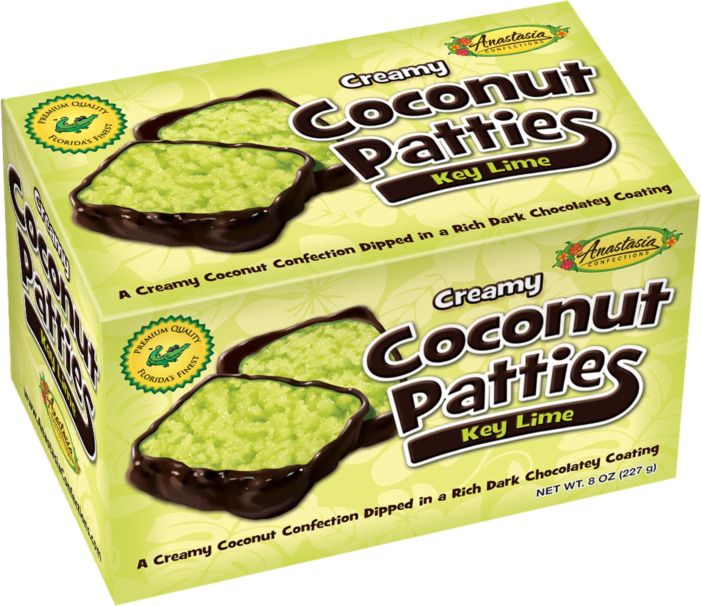 Anastasia 8oz. Key Lime Coconut Patties