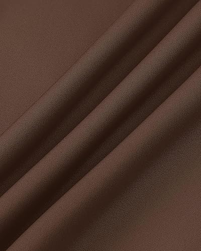 Miniatura 212 de Alimens & Gentle - Camisas de vestir con bolsillo y manga corta, de color liso y sin arrugas, estilo casual con botones, para hombres