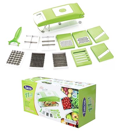 11 In 1 Vegetable Slicer, Dicer & Grater (Made in India)