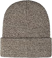 Vista 3 de Levi's All Season Comfy Leather Logo Patch Cuffed Hero Beanie