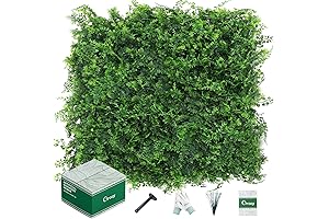 Greenery Greenwall Artificial Hedge Grass Wall (20x20), 12 Pack Privacy Fence Screen