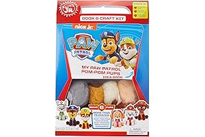 Klutz My PAW Patrol Pom-Pom Pups Jr. Craft Kit Brown