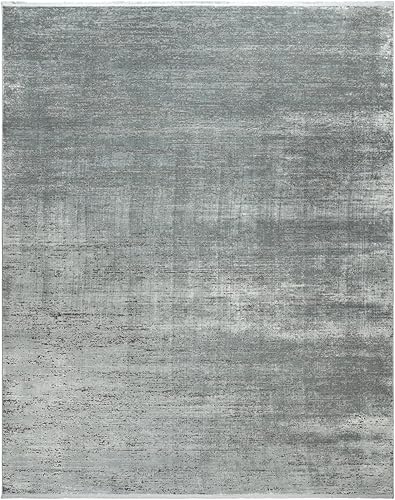 Gertmenian Alfombras de área de alto tráfico tejidas a máquina para interiores  5 x 7 estándar, Asti, gris, 29235