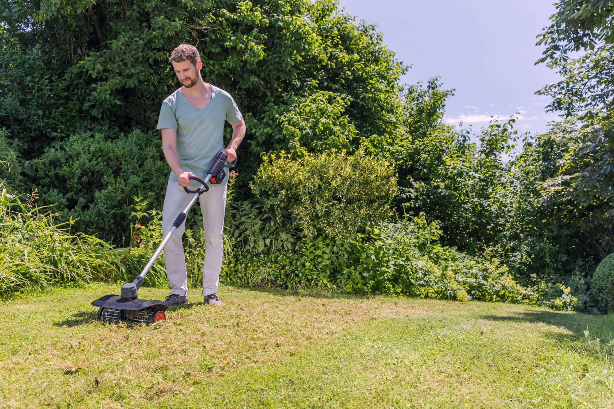 Scarificatore A Batteria AL-KO 40V - Larghezza Lavoro 36cm, Perfetto Per Giardini Fino A 250mq - Foto 4