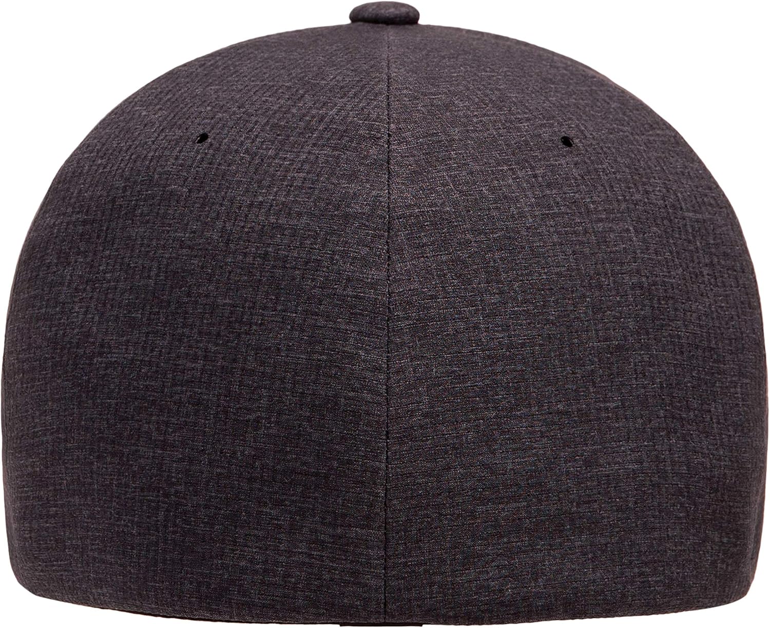 Flexfit Original Blank Flatbill Premium Fitted 210 Hat Black - Image 3