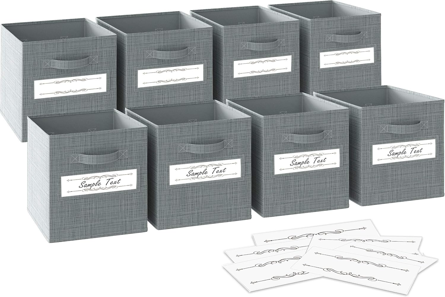 Royexe Storage Cubes (Set of 8) Storage Baskets