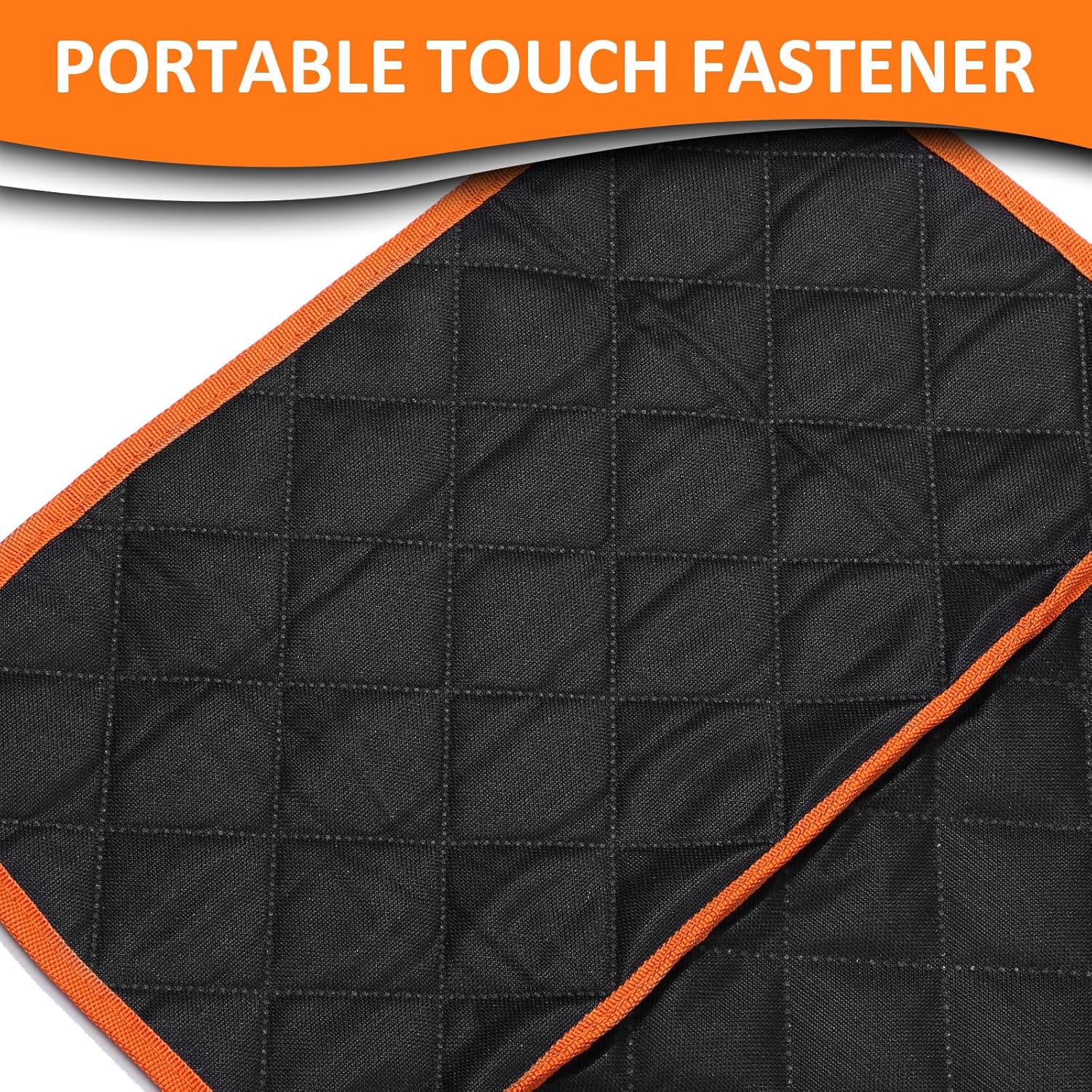 FAVOMOTO Dog Car Seat Cover Waterproof Pet Car Hammock 137x147cm Colored Edge Backseat Protector for Trucks and Suvs Pet Travel Mat