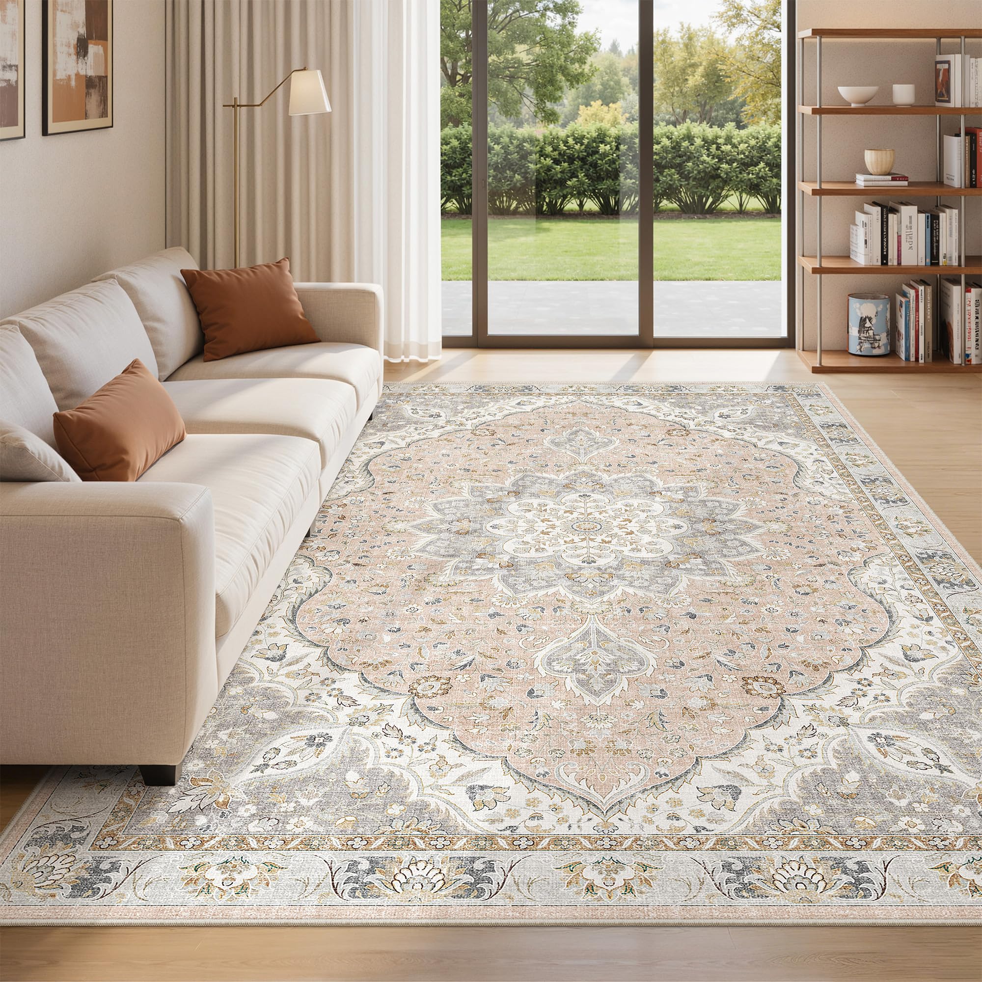 Amazon.com: befbee 6x9 Area Rugs for Living Room - Stain Resistant